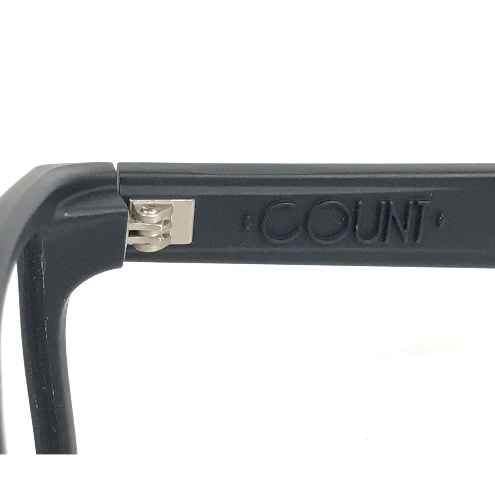 Dragon Eyeglasses Frame DR COUNT LL 002 Matte Black Rectangle Full Rim 58-15-140